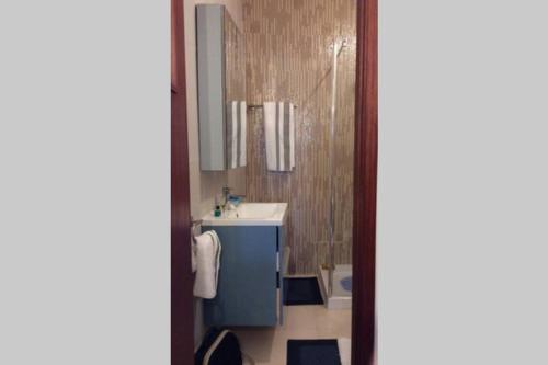 Ένα μπάνιο στο Casa Isabel 2 bedroom apartment near Porto