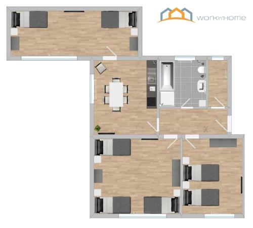 Galeriebild der Unterkunft SAD200 - Komfortable Monteurwohnungen in Schwandorf in Schwandorf in Bayern