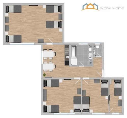 Galeriebild der Unterkunft SAD200 - Komfortable Monteurwohnungen in Schwandorf in Schwandorf in Bayern