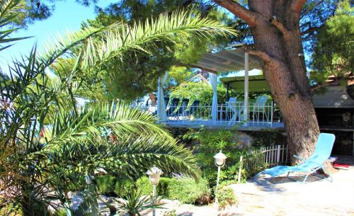 Κήπος έξω από το beach house
