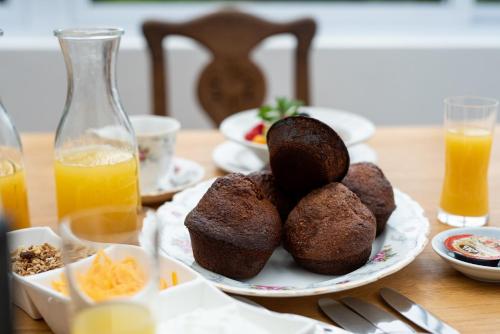 Mad på bed and breakfast-stedet eller i nærheden