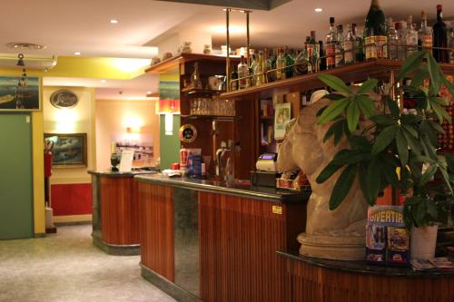 Lounge nebo bar v ubytování Hotel La Fenice