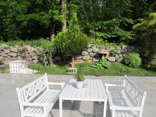En have udenfor Hotel Villa Brinkly