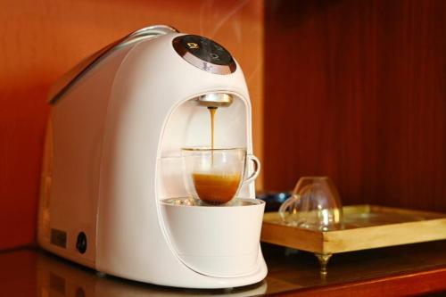 マナリー プライア ホテルにあるコーヒーまたはお茶