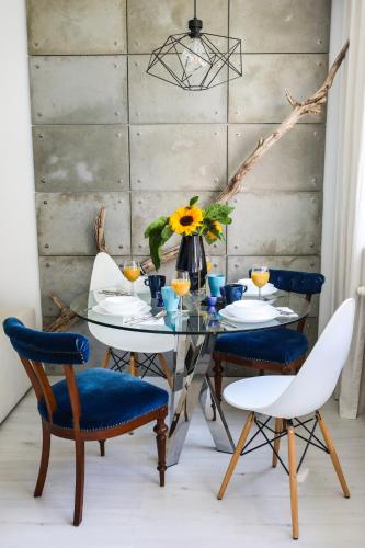 Apartament Szaro na Białym