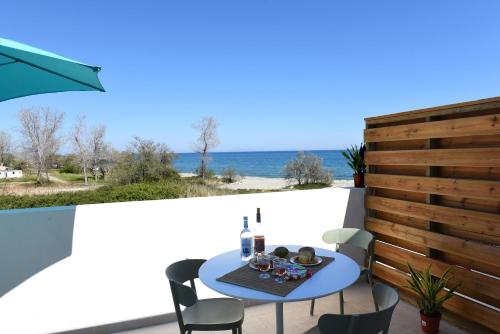 Résidence Marina di Bravone - appartement 6 personnes 5 adultes max Vue Mer RDC N36