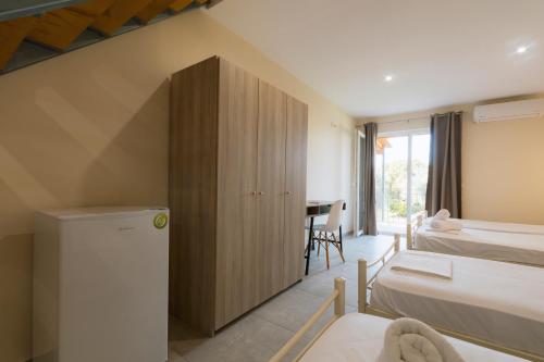 Cama o camas de una habitación en Luca Mare