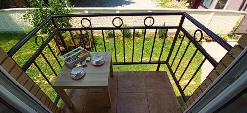 En balkon eller terrasse på Sunčana Kuća