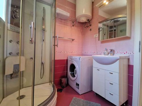 Koupelna v ubytování Apartment in Crikvenica 5738