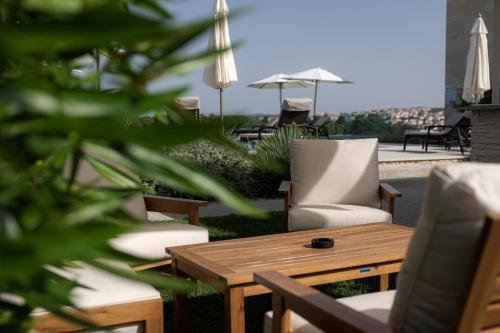 Posezení v ubytování Aparthotel Joel