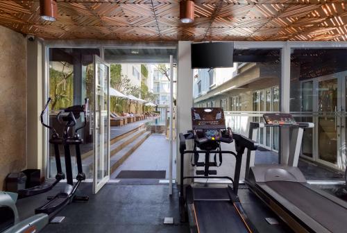 The fitness centre and/or fitness facilities at The ONE Legian