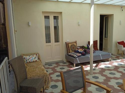 Ruang duduk di La Terrazza Del Fotografo