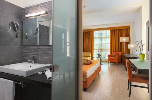 Koupelna v ubytování Hotel Mercure Siracusa