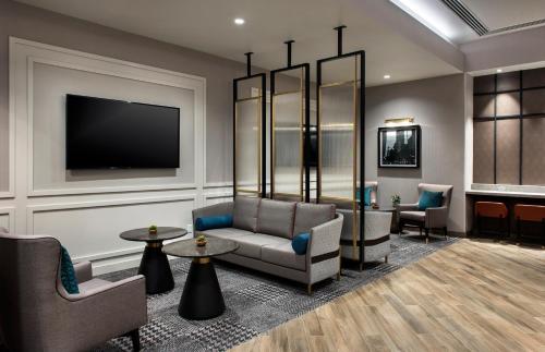 Posezení v ubytování Boston Marriott Copley Place