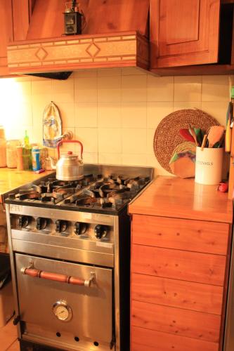 Η κουζίνα ή μικρή κουζίνα στο B&B Casa Nómada