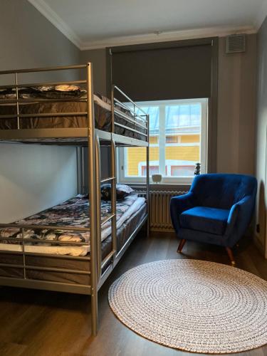 Bunk bed o mga bunk bed sa kuwarto sa Eleonora Bed & Breakfast