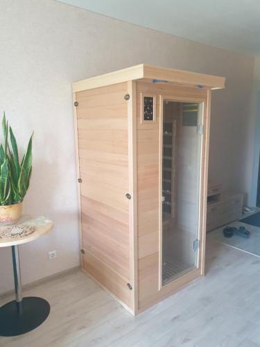 Gambar di galeri bagi Garden Studio by the Lake with Air-Con and Infrasauna di Druskininkai
