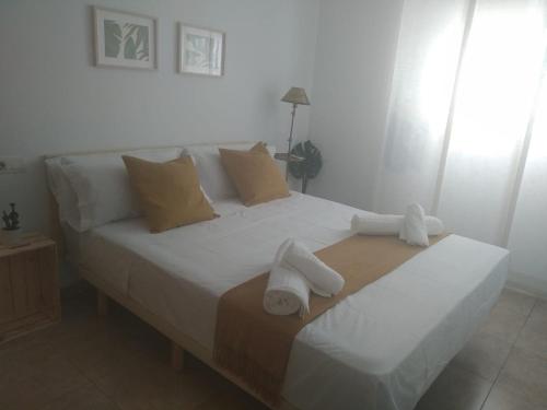 Posteľ alebo postele v izbe v ubytovaní Love Rent4 Málaga Spiteri