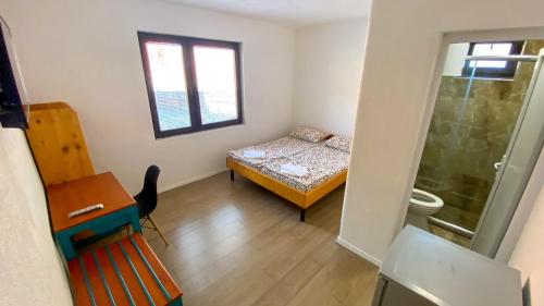 Koupelna v ubytování Villa Megdani B