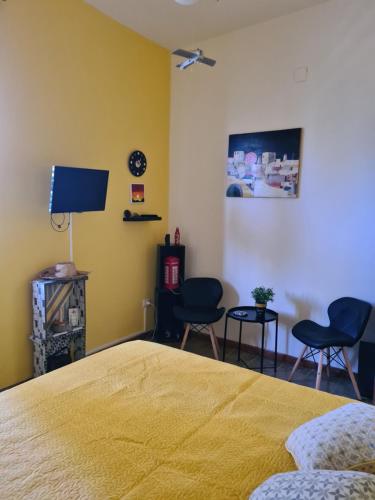 Μια τηλεόραση ή/και κέντρο ψυχαγωγίας στο B&B Ondamarina