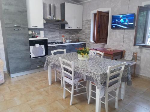 Η κουζίνα ή μικρή κουζίνα στο Dolce casa
