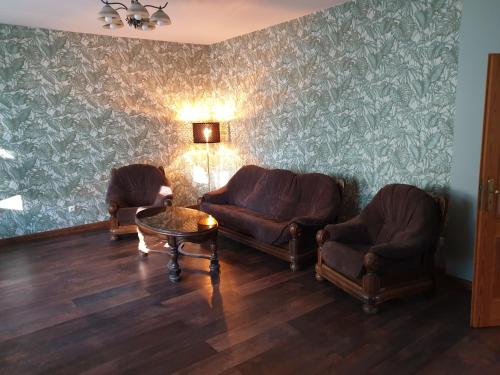 Posezení v ubytování Apartamenty Generalskie