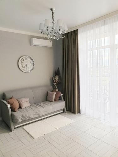 Χώρος καθιστικού στο Luxury Apartments Park Fontanov