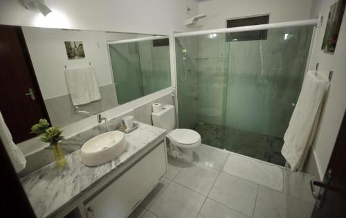 A bathroom at Casa Porto Fiore