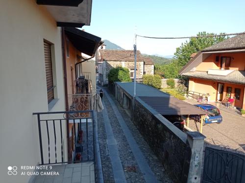 Een balkon of terras bij Da nonna Pina