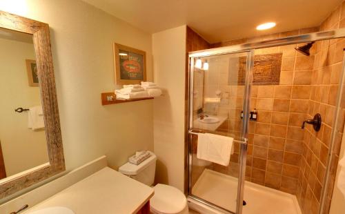 Kylpyhuone majoituspaikassa Embarc Panorama