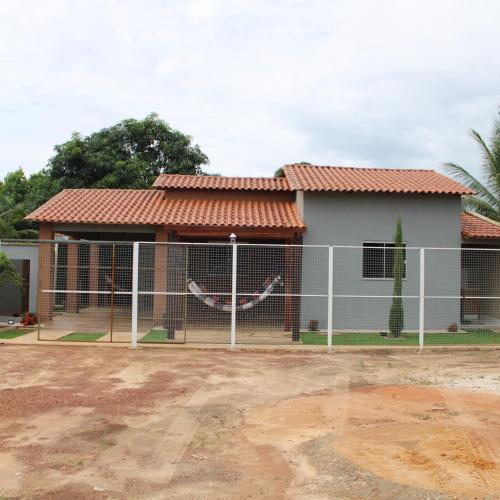Bangunan di mana terletaknya rumah percutian
