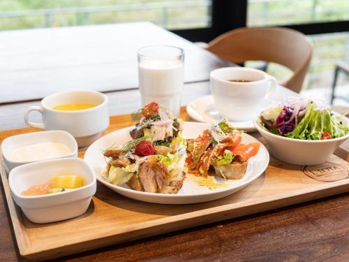 Mad i villaen eller i nærheden