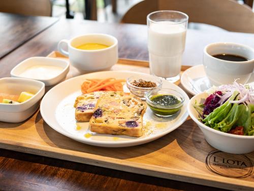 Mad i villaen eller i nærheden