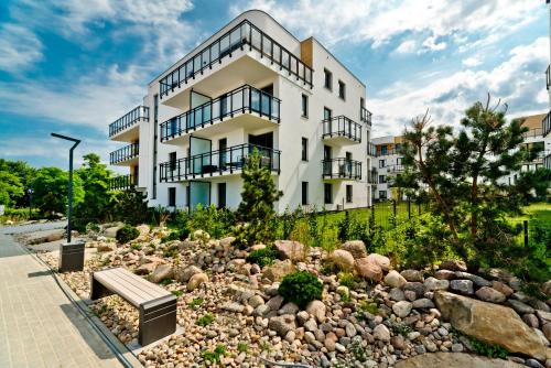 Budynek, w którym mieści się apartament