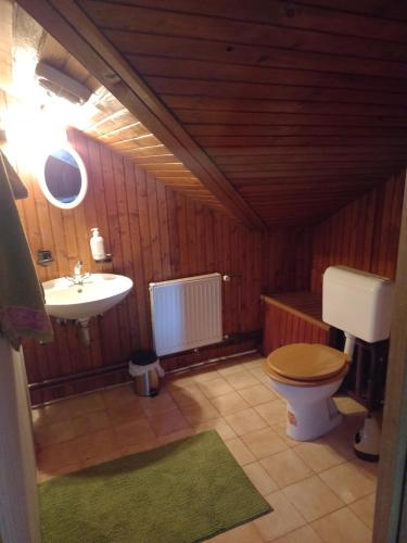 A bathroom at Country House Aleš