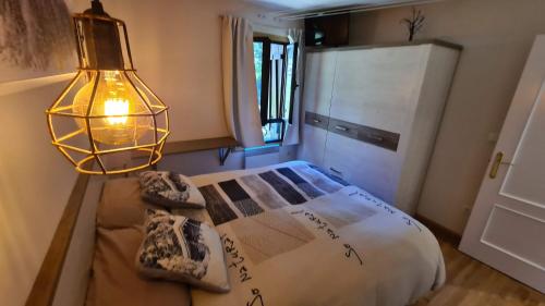 Postel nebo postele na pokoji v ubytování Apartamento Crest