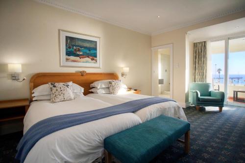 The Beach Hotelにあるベッド