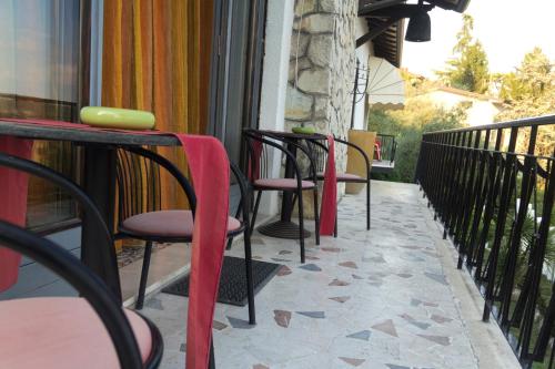 Balkón nebo terasa v ubytování Guest House Villa de Ros