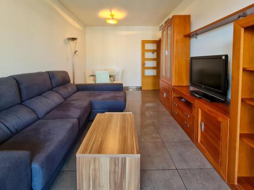 TV a/nebo společenská místnost v ubytování Apartamento Completo Torresol III