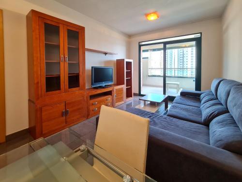 TV a/nebo společenská místnost v ubytování Apartamento Completo Torresol III