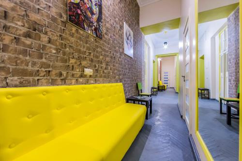 Posezení v ubytování Vorobey Hostel