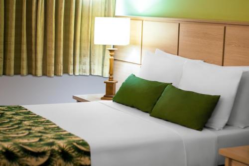 Katil atau katil-katil dalam bilik di Thermas All Inclusive Resort Poços de Caldas By Nacional Inn