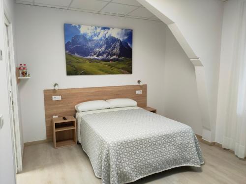Кровать или кровати в номере Las Huertas
