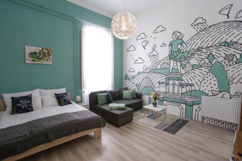 Posedenie v ubytovaní Uránia Apartmanház
