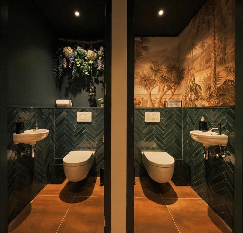 
A bathroom at Stadshotel Weert
