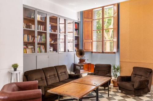 Χώρος καθιστικού στο El Josemari Youth Hostel - Albergue Juvenil