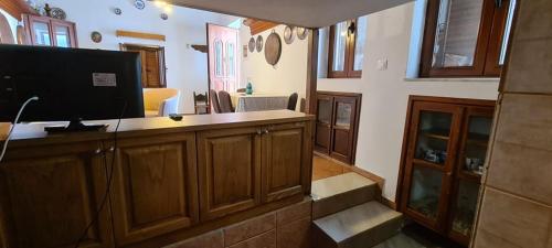 Kuchyň nebo kuchyňský kout v ubytování Traditional House