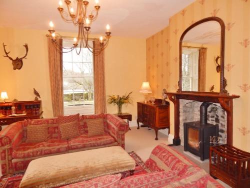 Ruang duduk di Westgate Manor