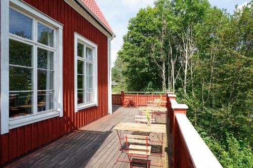 En balkong eller terrass på Nordic Refuge B&B