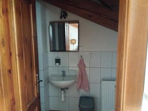 Koupelna v ubytování Korn-Hof